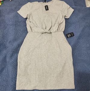 Express XS Heather Grey dress